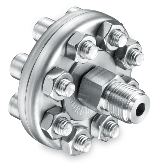 Separator membranowy z przyłączem gwintowanym – Seria DT1
